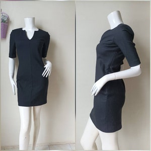 Diane Von Furstenberg black dress size 0