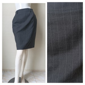 Ralph Lauren Wool Pencil Mini Skirt  Size 11 waist 28&quot;