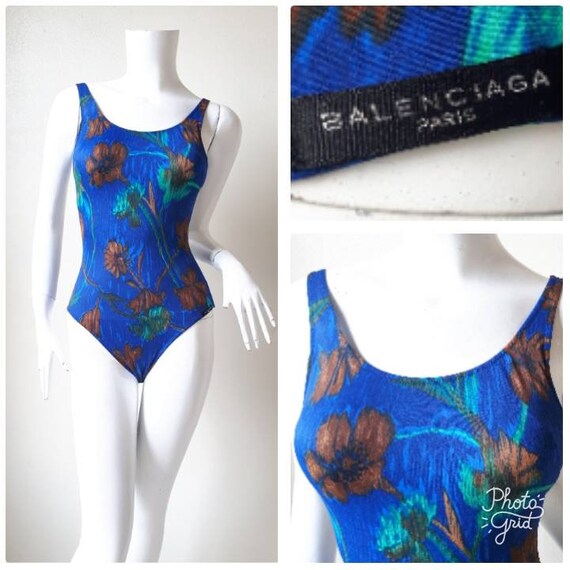 balenciaga one piece swimsuit