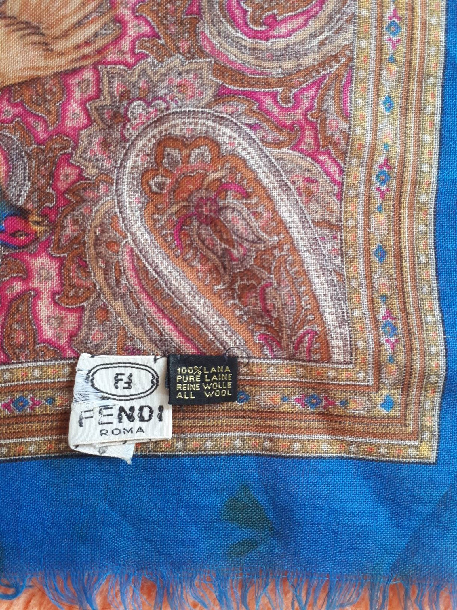 fendi shawl womens