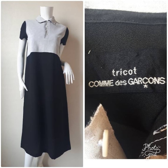 Vintage 1992s COMME des GARCONS tricot dress / Siz