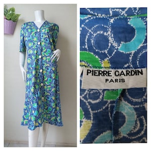 Vintage Pierre Cardin Print  Dress  Size 46