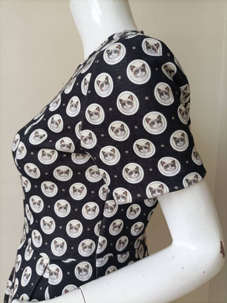 PAUL & JOE SISTER 猫柄半袖ワンピース サイズ38 - Etsy 日本
