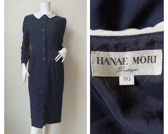 HANAE MORI ヴィンテージ ￼ ジャケット&ドレスワンピース 現在、この商品の在庫はありません - Etsy