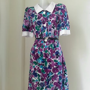GIVENCHY GLAMOUR, Muti colour Floral Dress Size 13