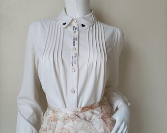 Vintage Fuorucci silky shirt Size M