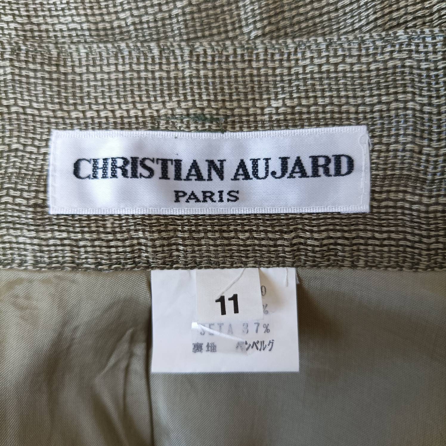 Vintage Christian Aujard Skirt Size 11 Waist 26