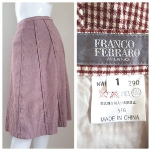 Vintage Franco Ferraro skirt,size 1