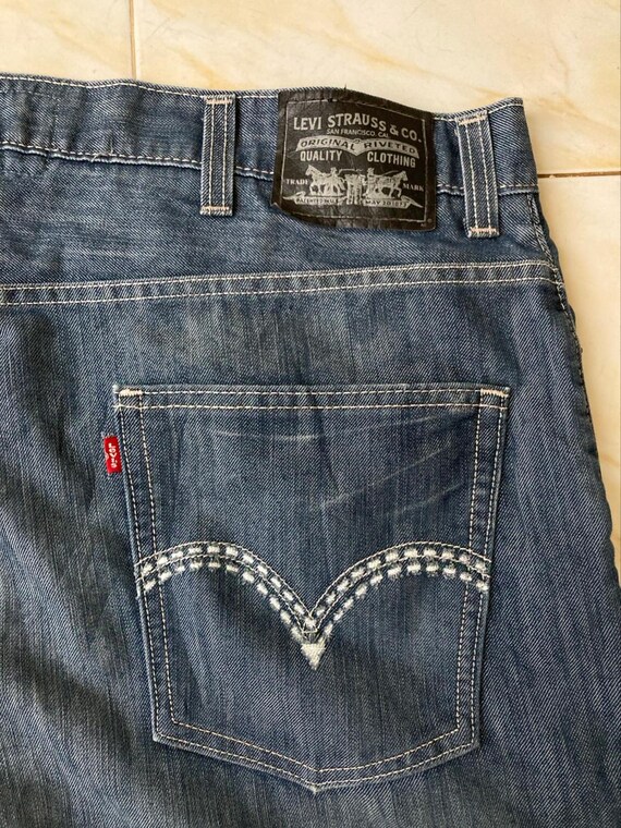 Levis 569 Mens Size W 42 L 30 / Loose Straight Jeans Blue - Etsy
