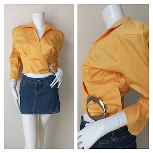 Thierry Mugler Jacket Rare Vintage Thierry Mugler Women Blazer Coat Fashion Designer Jacket Small