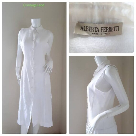 alberta linen dress