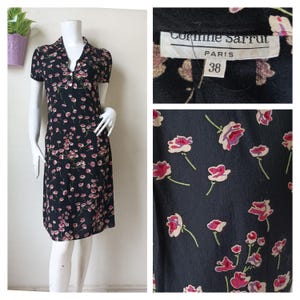 CORINNE SARRUT – Vintage floral dress Size 38
