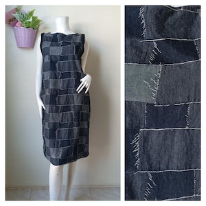 Vintage Baumwollkleid Gr. 38