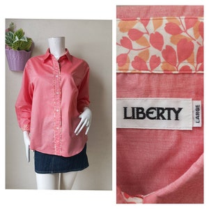 Liiberty Cotton Shirt  Size Large
