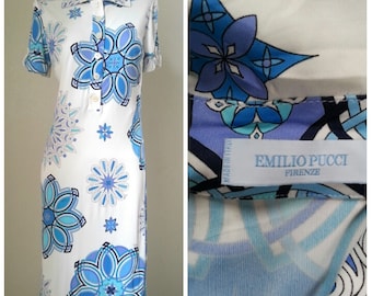 Vintage jurk van Emilio Pucci, maat 6, nooit gedragen.