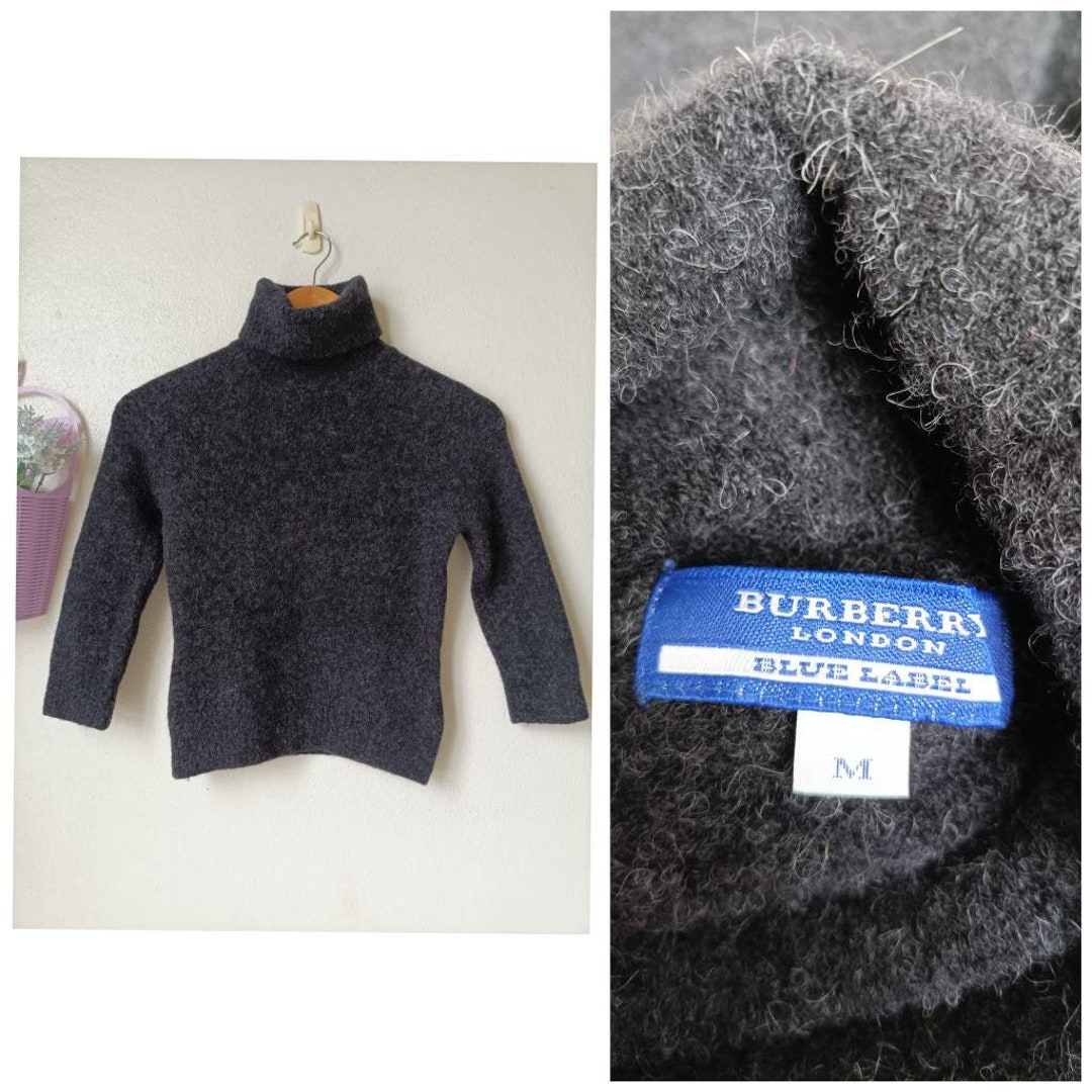 Burberry Blue Label Pull Sweater Talla M para ninos Etsy Espana