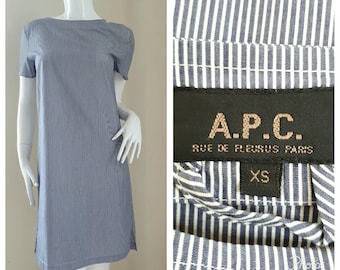 A.P.C Minimalist Shirt Dress Size  XS