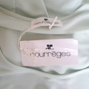 Vintage Courreges maxiklänning storlek 9AR passar medium NWT bild 4