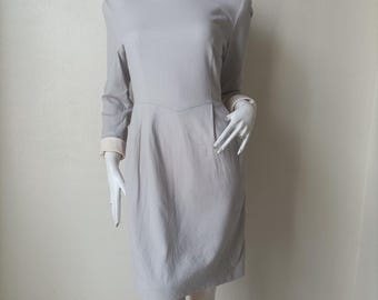 Vintage Courreges wool dress Size 11AR  ( S-M ) Made in Japan