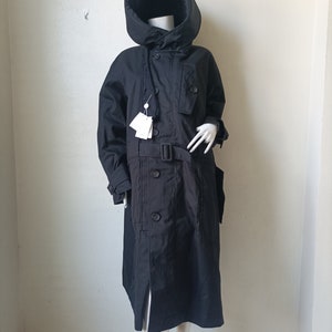 Rare Kazaki Nagayama Trench Coat/   Size  46 Mens Trench Coat NWT
