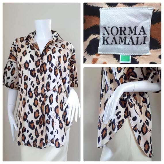 Norma Kamali Vintage shirt 1980's/ oversized shirt