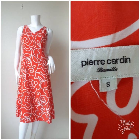 Pierre Cardin Print Dress / Sundress Size S