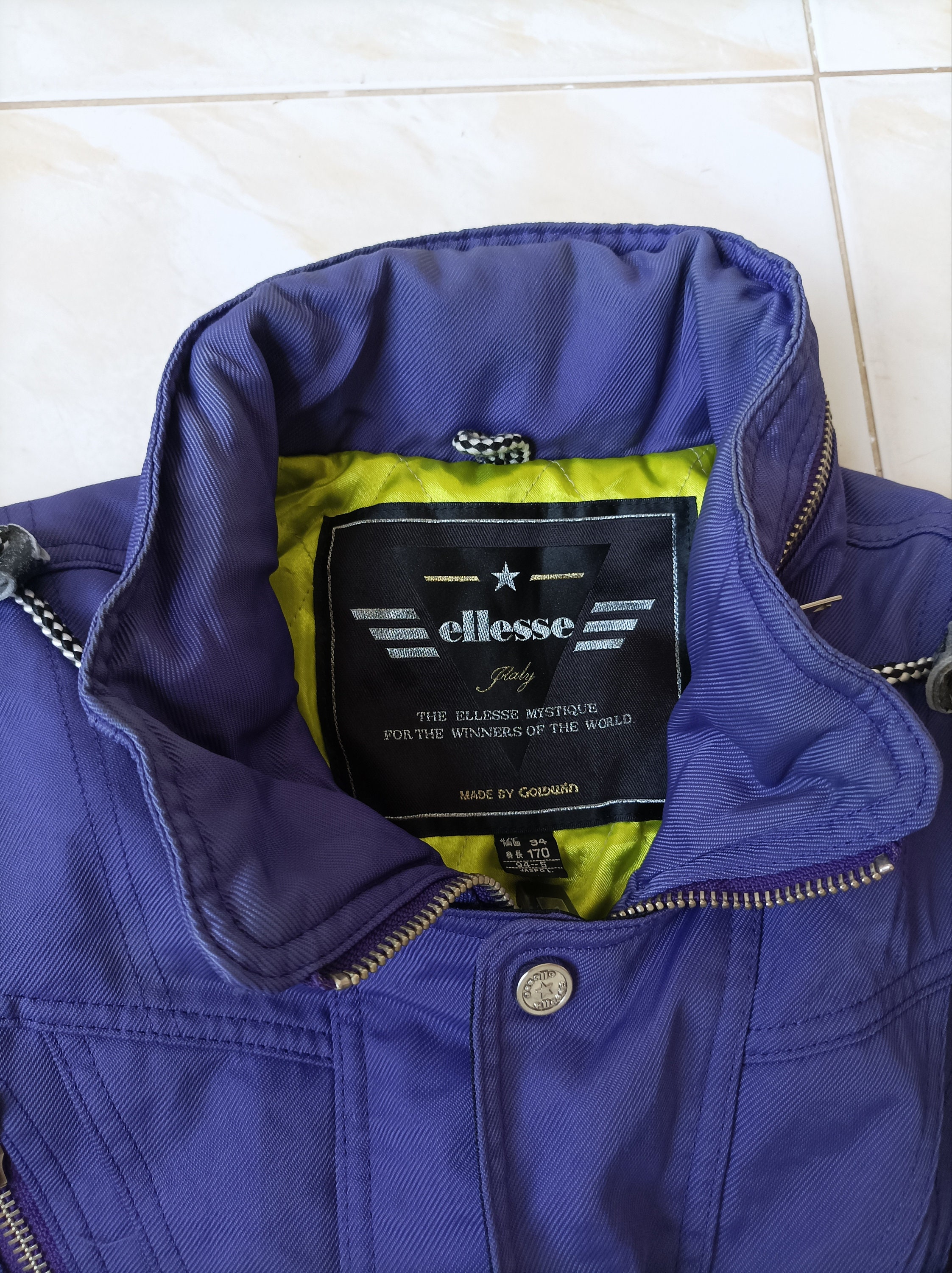 GOLDWIN - エレッセ　ゴールドウィン　ヴィンテージ　スキージャケット レア!!! ヴィンテージ ELLESSE Made By Goldwin スキー