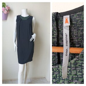 Robe Tunique Matelassée Cop.Copine Taille 36 Bleu - Occasion Très Bon état