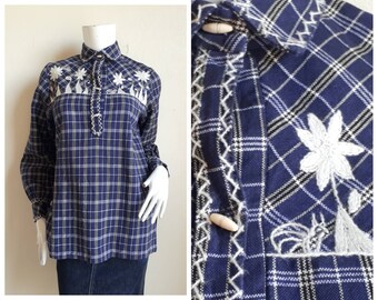 Chemise Oxford col lavallière femme coton biologique - FR