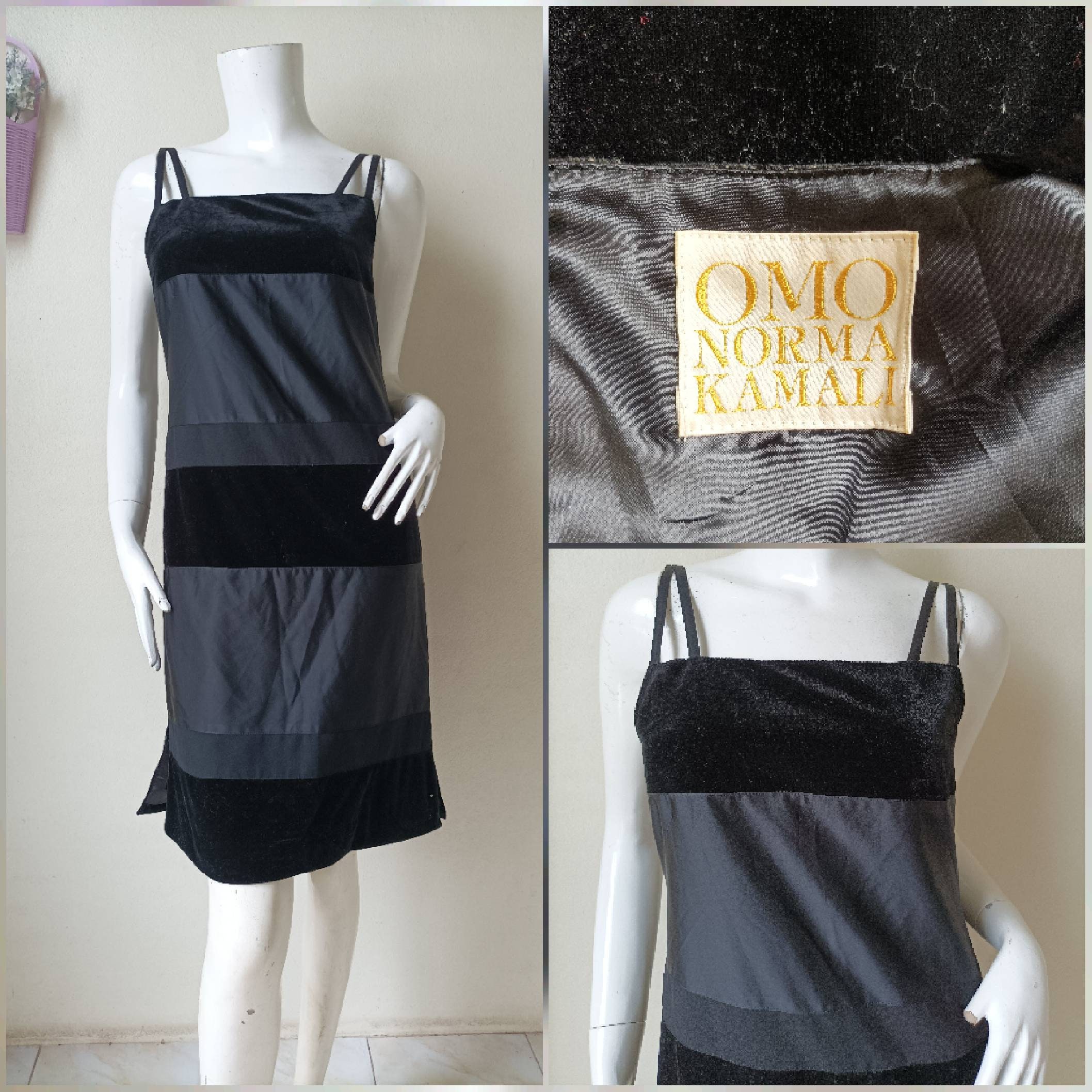 Vintage Omo Norma Kamali Dress Size 9 