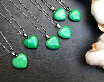 Nephrite necklace Nephrite jade pendant Good luck necklace Nephrite pendant Green jade necklace Canadian nephrite Layering pendant necklace