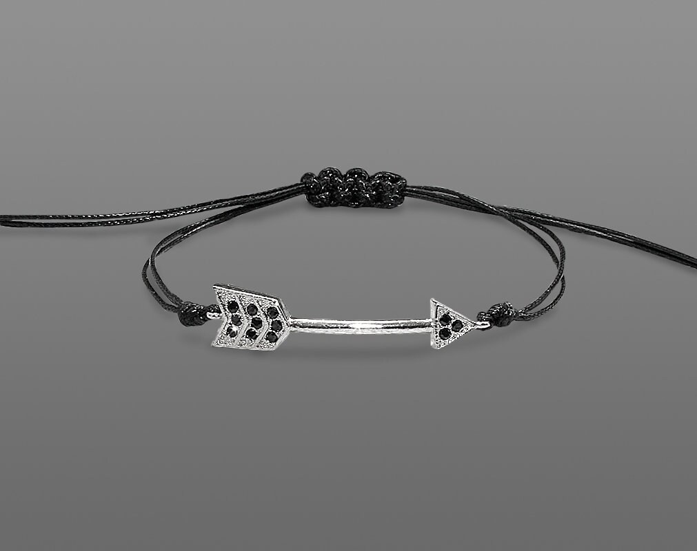 Mens Arrow Bracelet Men Bracelet Arrow Jewelry Silver Arrow Etsy