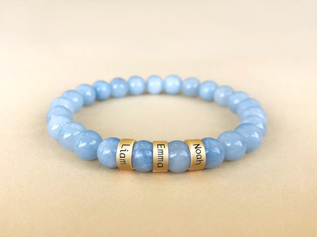 Mom Bracelet With Kids Name Bracelet for Mom Women Child Name Bracelet