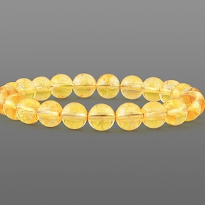 Citrine bracelet November birthstone Scorpio birthstone bracelet Healing crystal jewelry Citrine jewelry Dainty bracelet Gemstone bracelet