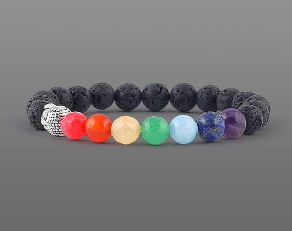 Natural Wood 7 Chakra Bracelet With Gold Fish Chakra Bead Bracelet For Men  And Women Perfect For Buddhist Prayer, Yoga, And Jewelry From  Jewelryearringssets, $2.12 | DHgate.Com