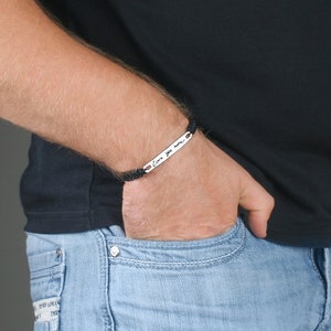 Custom bracelet Custom mens engraved bracelet Custom bar mens bracelet Custom name bracelets Men monogram bracelet custom bff bracelet