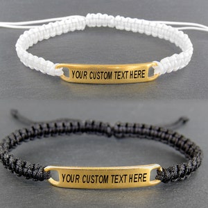 Valentines gift Matching couple bracelets Long distance relationship gift His and her bracelets