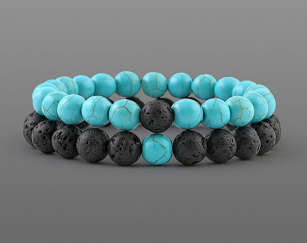 Friendship Bracelets Matching Bracelets Girlfriend Boyfriend Gift Lava