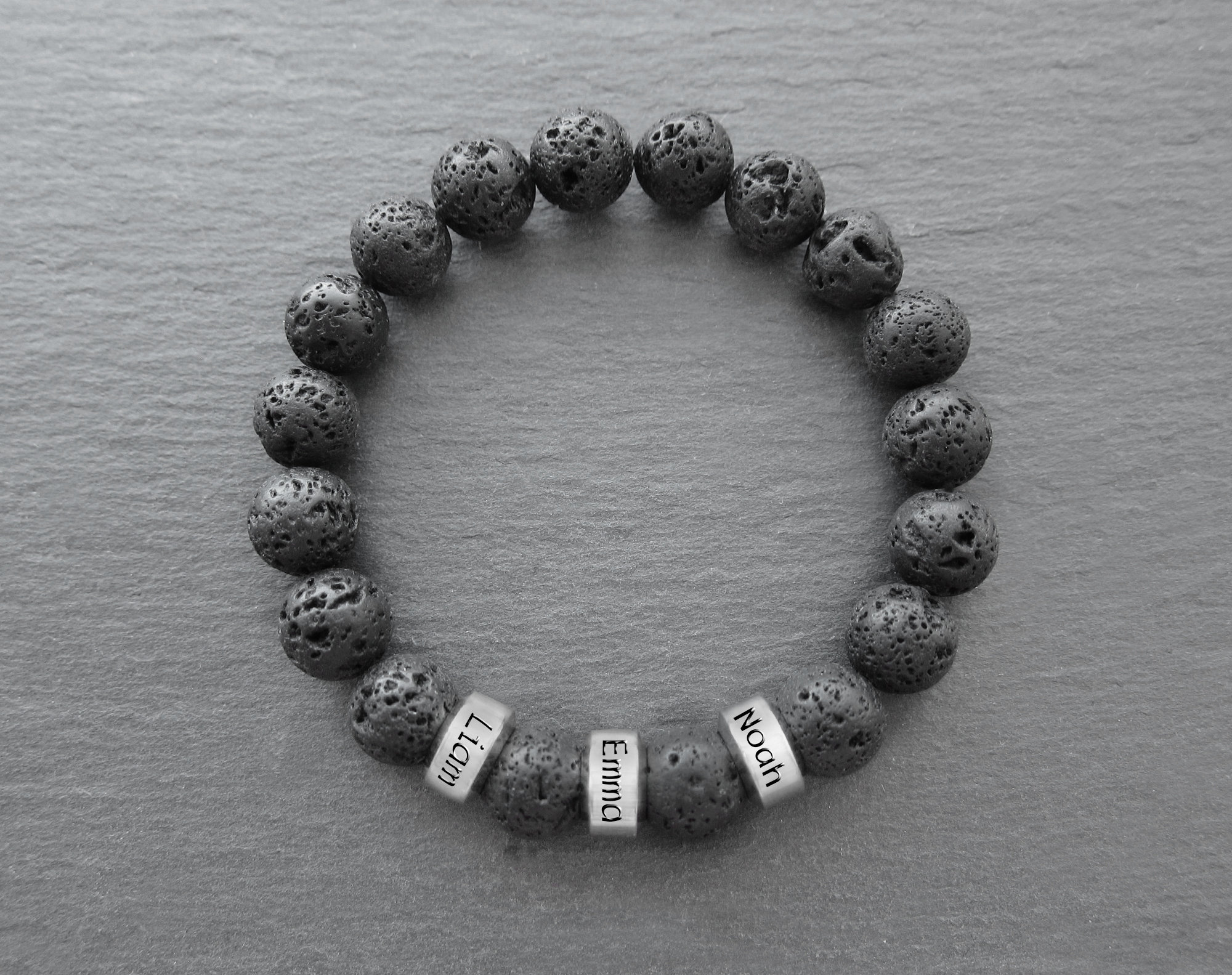 Aangepaste gegraveerde naam armband Kids naam armband mannen | Etsy