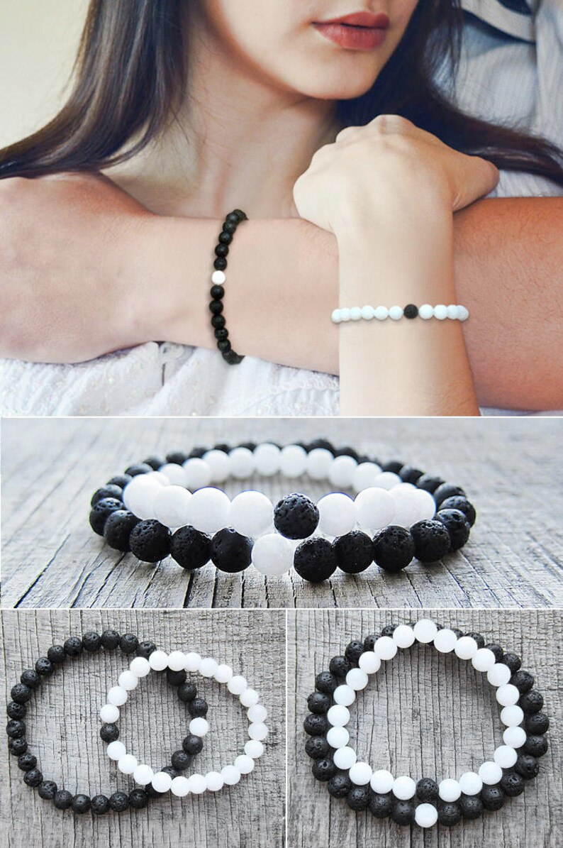 Boyfriend Gift for Men Couple Bracelets Missing Piece Bracelet Etsy