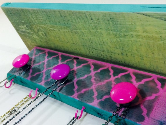 Floating Shelves Reclaimed Pallet Wood Shelf Jewelry Holder Image 0