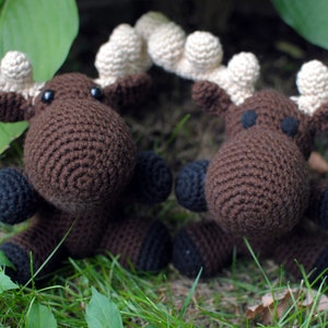 Moose ,Baby Moose, Custom, Baby Moose, Crochet Moose, Elbert the Moose image 9