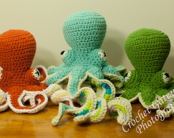 Octopus, Pattern, baby Octopus Pattern, Crochet Octopus, Sea World, Baby, Nursery, Sea Animals