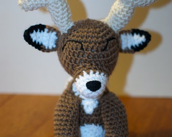 Deer, Baby Deer Toy,  Crochet Pattern