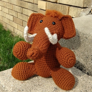 Crocheted Woolly Mammoth Pattern