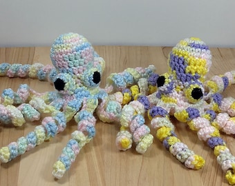 Octopus, Pattern, Micro Octopus Pattern, Crochet Octopus, Sea World, Baby, Nursery, Sea Animals