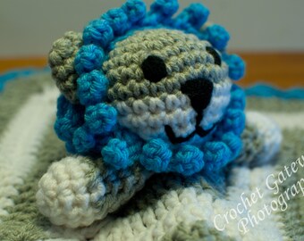 Lion, Lion Lovie Pattern, Crochet Lion Pattern, Baby Lion, Lovie Pattern, Baby, Nursery, blankets, safari, jungle