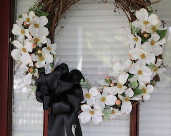 12 inch Dogwood wreath