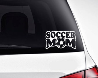 Soccer Mom 5" Window Decal