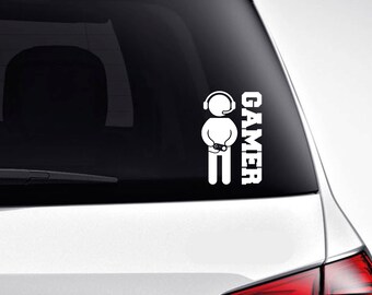 GAMER Car Window Decal